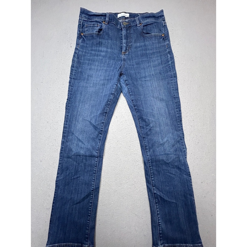LOFT Modern Straight Jeans Denim Blue 10/30 Womens